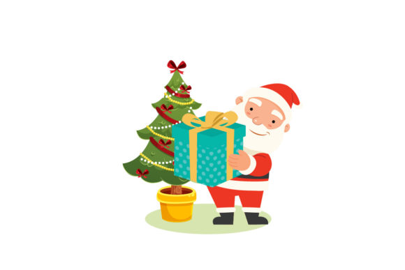 Christmas Tree Decorative Illustration: Your Festive Design Asset
