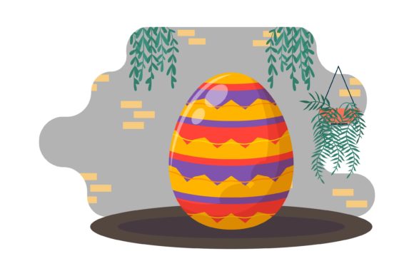 Easter Eggs Sunday Orange Decorative: A Creative Font for Vibrant Projects