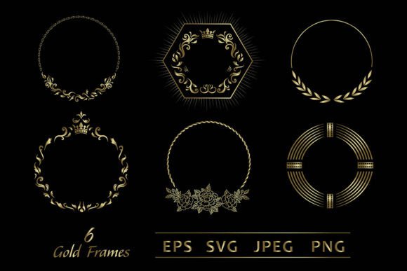 Elevate Your Projects with Decorative Gold Frames