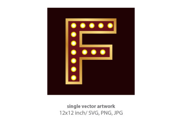 Illuminate Your Designs with Decorative Letter F Artwork