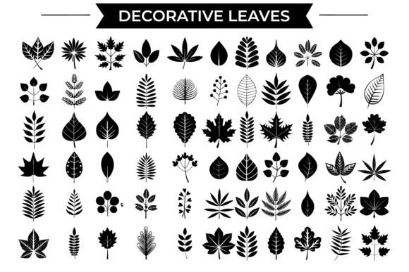 SVG Decorative Leaves: Nature-Inspired Vector Graphics