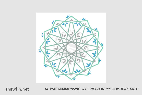 The Art of Decorative Leaf Mandala
