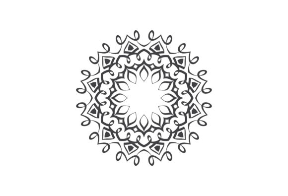 Unlocking the Allure of Vintage Mandala Decorative Elements Logo
